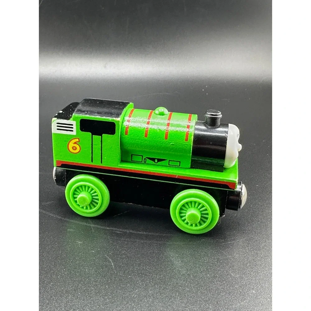 Learning Curve Percy Thomas Wooden Railway Train 2002‎ RARE YEAR #6 Vtg Engine